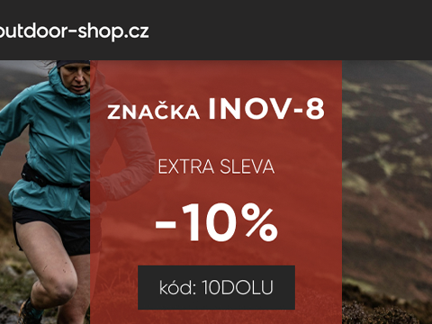 Outdoor-Shop.cz -10% na značku Inov-8