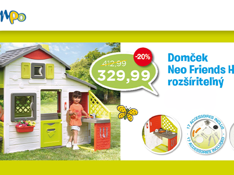 Pompo.sk -20 % na Somby Domček