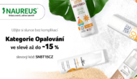 Naureus.cz -15 % na opalovací kosmetiku