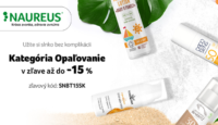 Naureus.sk -15 % na opalovaciu kozmetiku