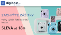 Digiboss.cz -18 % na Instaxy