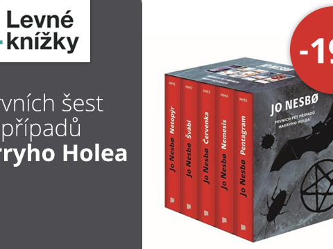 Levné-knížky.cz - 19 % na Harryho Holea
