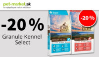Pet-market.sk -20 % na granule Kennel