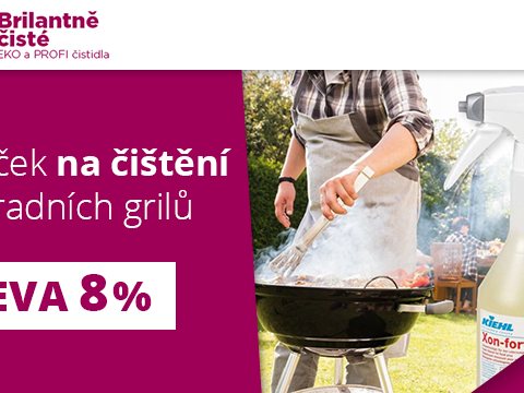 Brimi.cz -8 % na čištění grilů