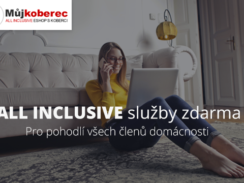 Mujkoberec.cz All inclusive služby zdarma