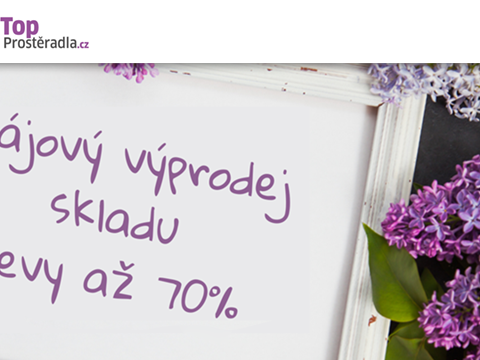 TopProsteradla.cz Slevy až 70 %