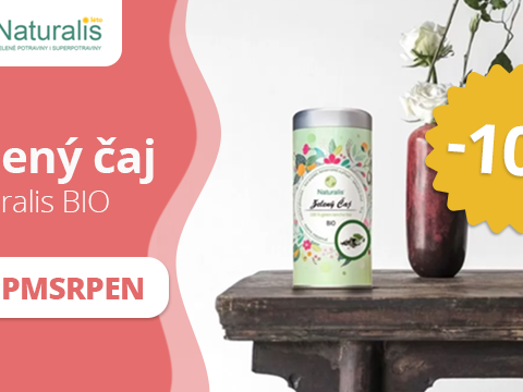 Superpotraviny-naturalis.cz -10 % na zelený čaj BIO