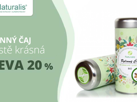 Superpotraviny-naturalis.cz -20 % na bylinný čaj
