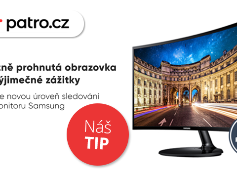 Patro.cz Prohnutý monitor Samsung