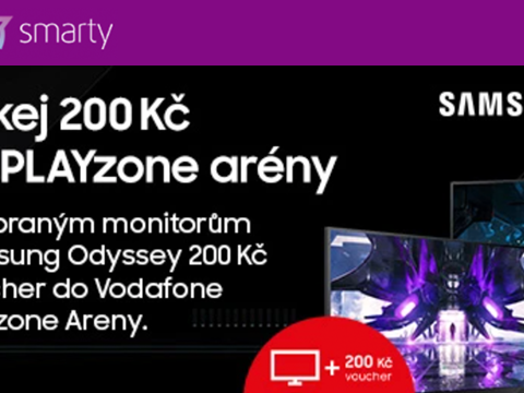 Smarty.cz 200 Kč voucher na Samsung Playzone
