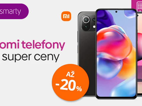 Smarty.cz Až -20 % na Xiaomi telefony