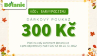Botanic.cz Sleva 300 Kč