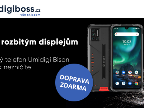 Digiboss.cz Umidigi Bison s dopravou zdarma