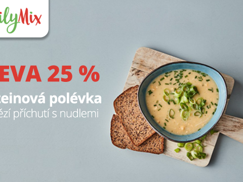 DailyMix.cz -25 % na hovězí polévku