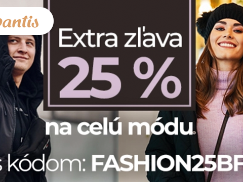 Vivantis.sk Extra -25 % na módu