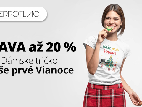 SuperPotlač.sk Až -20 % na Naše prvé Vianoce
