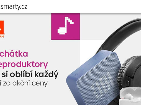 Smarty.cz JBL produkty za super ceny