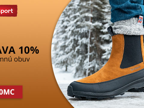 Sleva 10% na zimní obuv